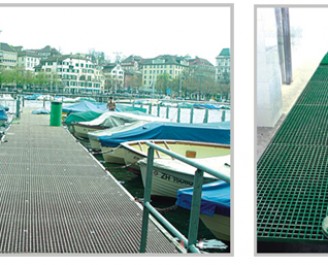 鋼格柵板污水處理廠用鋼格板